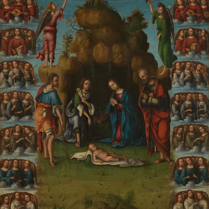 The Adoration of the Shepherds with Angels