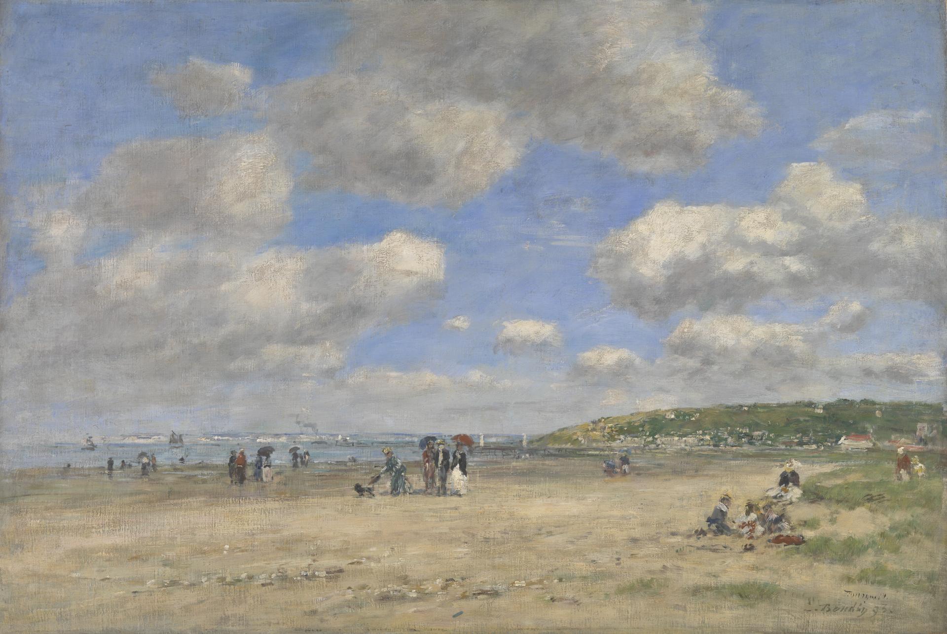 The Beach at Tourgéville-les-Sablons