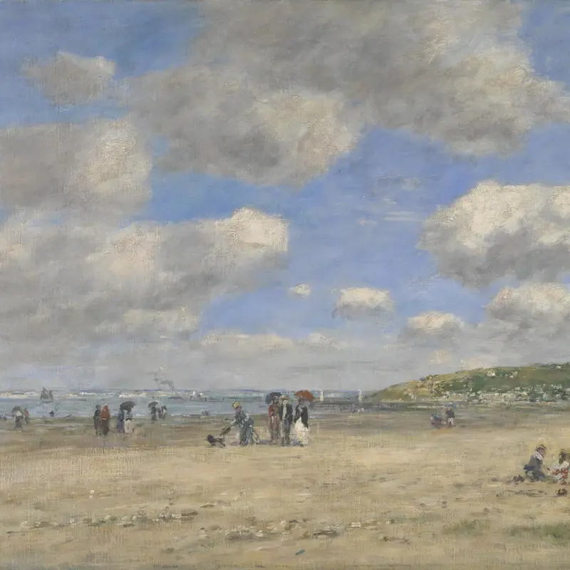 The Beach at Tourgéville-les-Sablons