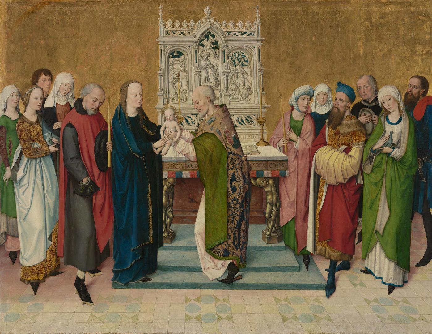 The Presentation in the Temple by Master of the Life of the Virgin