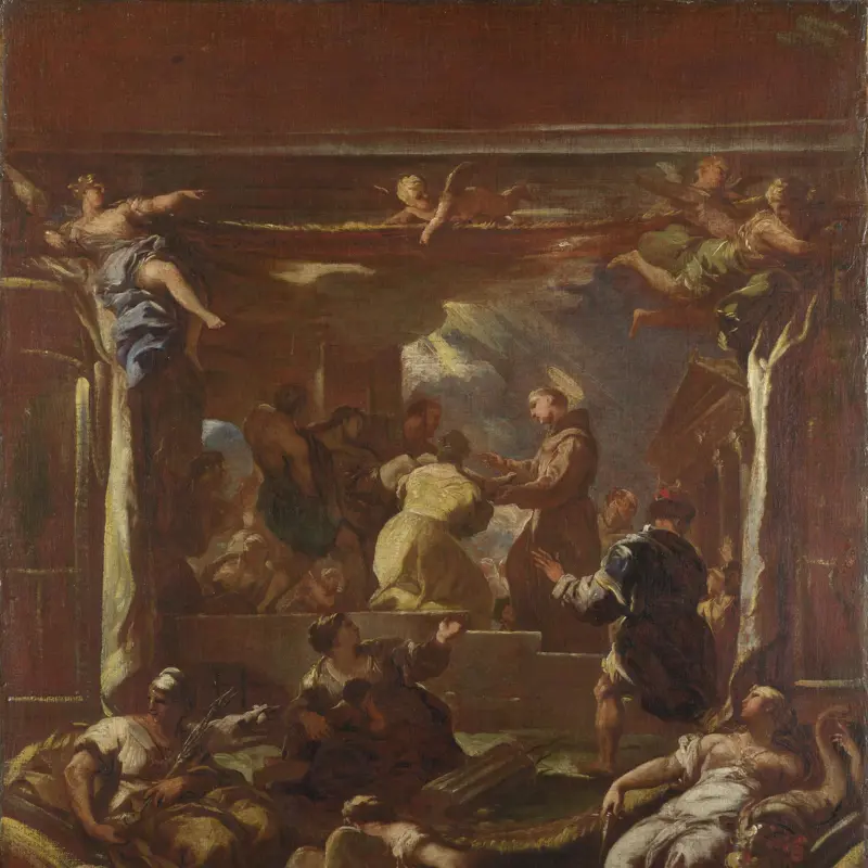 Saint Anthony of Padua restores the Foot of a Man