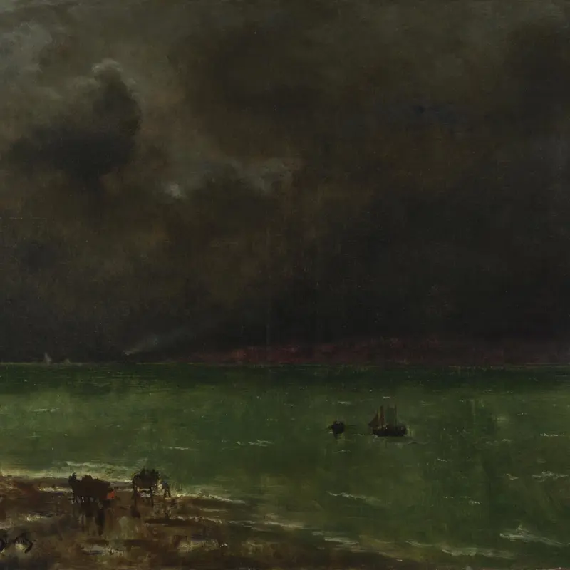 Storm at Honfleur