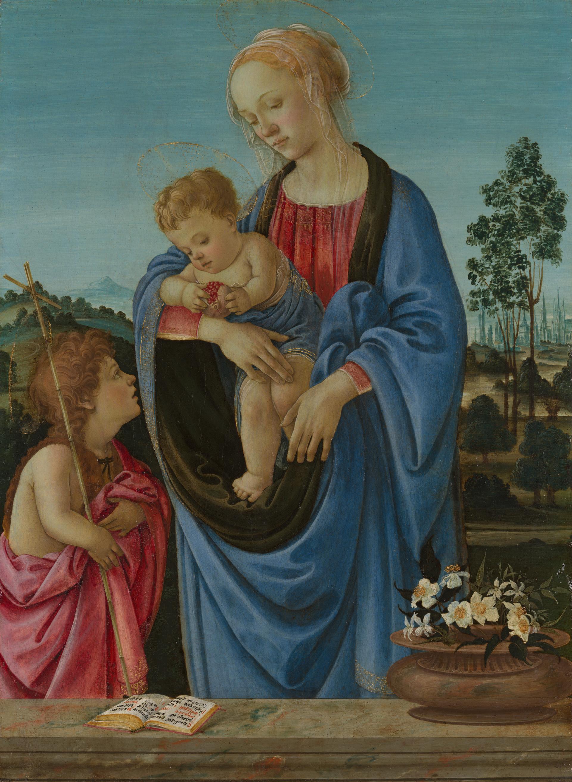 The Virgin and Child with Saint John