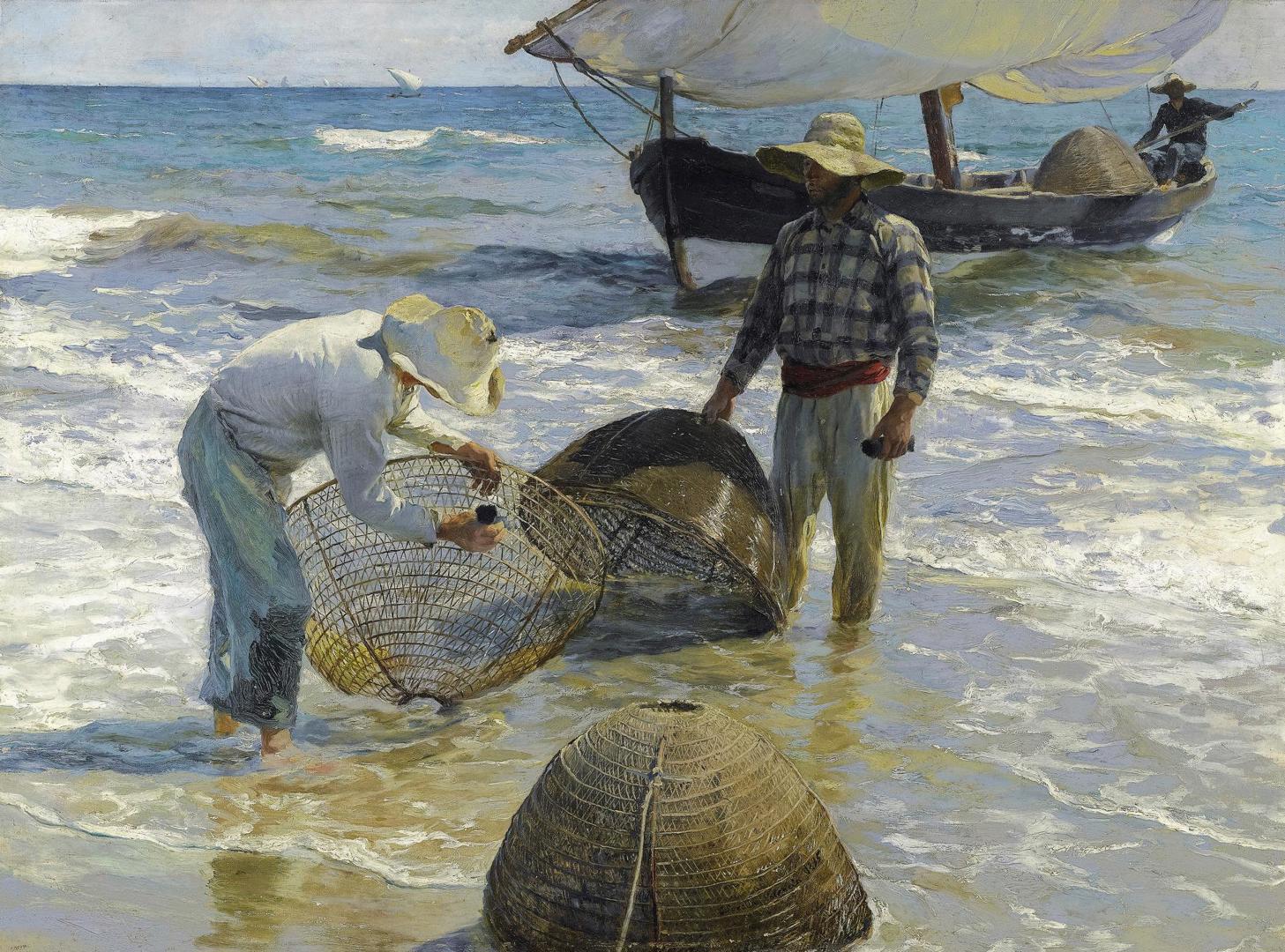 Valencian Fishermen by Joaquín Sorolla