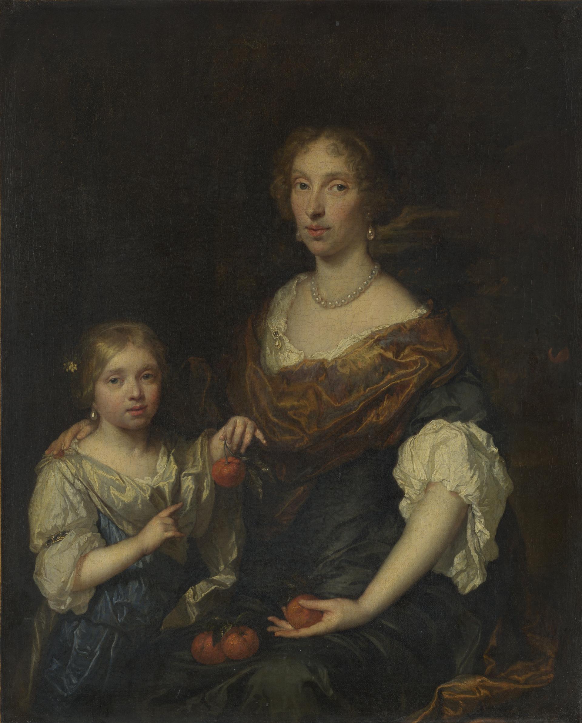 Portrait of a Lady and a Girl