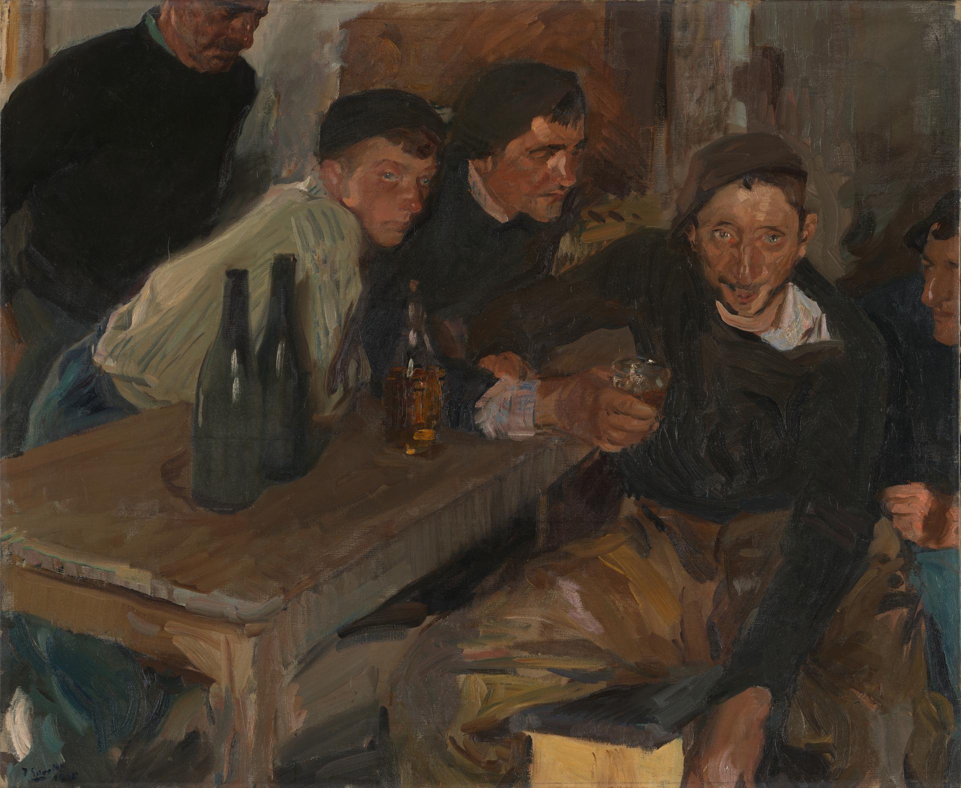 The Drunkard, Zarauz (El Borracho, Zarauz)