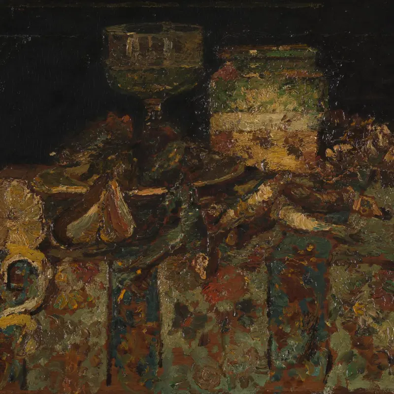 Still Life: Oysters, Fish