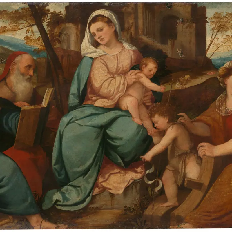 The Madonna and Child with Saints