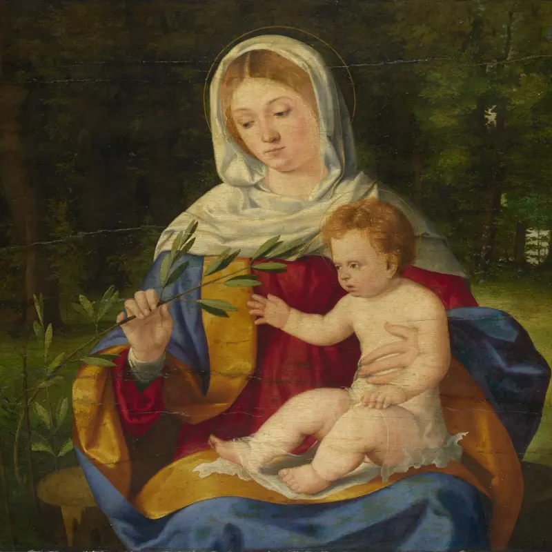 The Virgin and Child with a Shoot of Olive