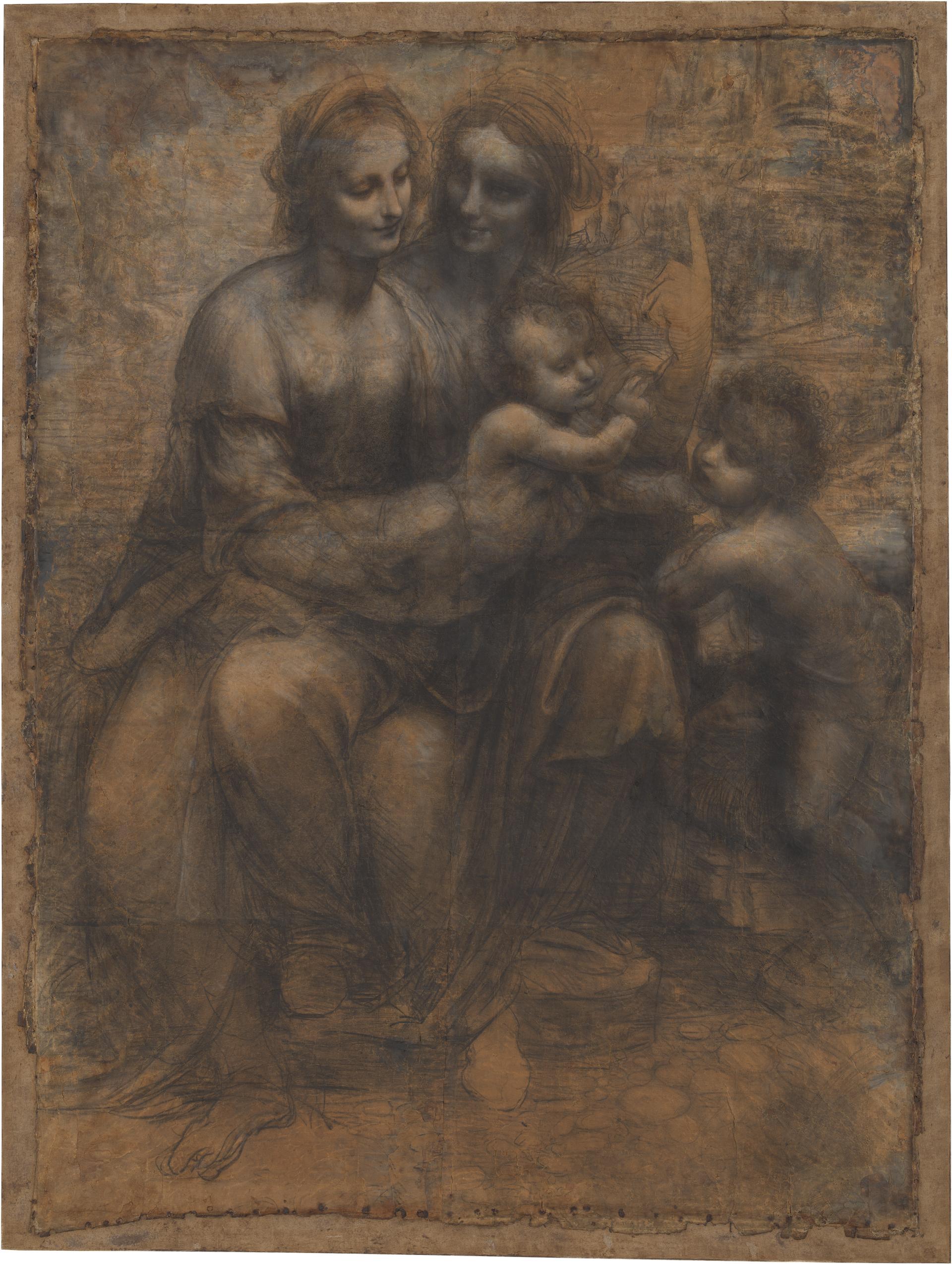 絵画 DA 絵画の寓意 レオナルド・ダ・ヴィンチの死 1780～99年。