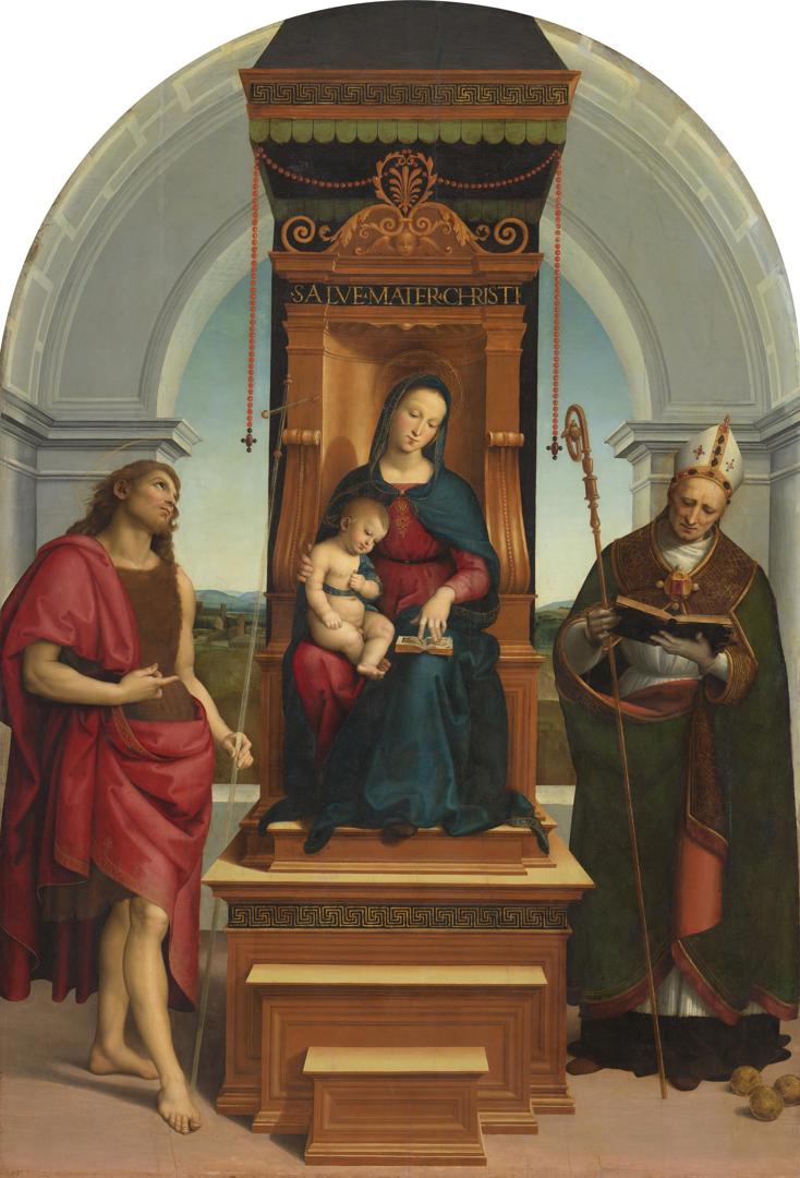 The Ansidei Madonna by Raphael
