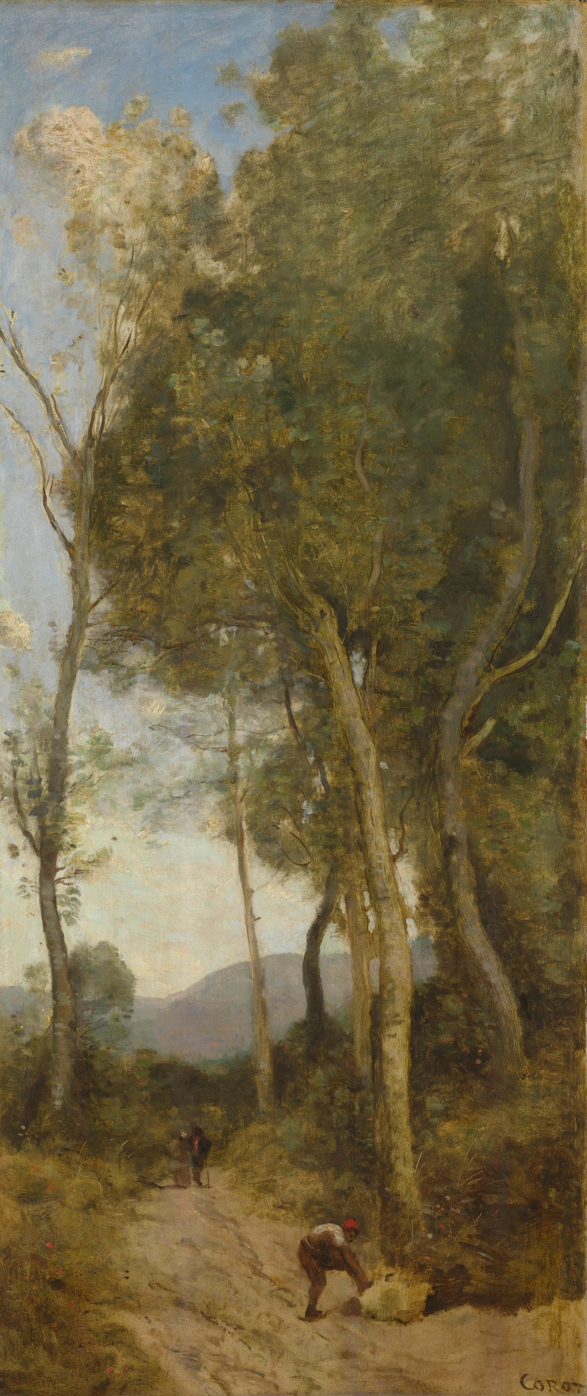 Follower of Jean-Baptiste-Camille Corot | Seascape with