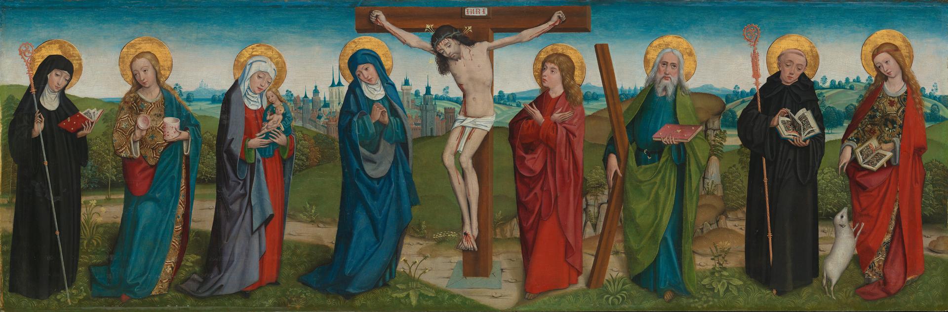 The Crucifixion with Saints