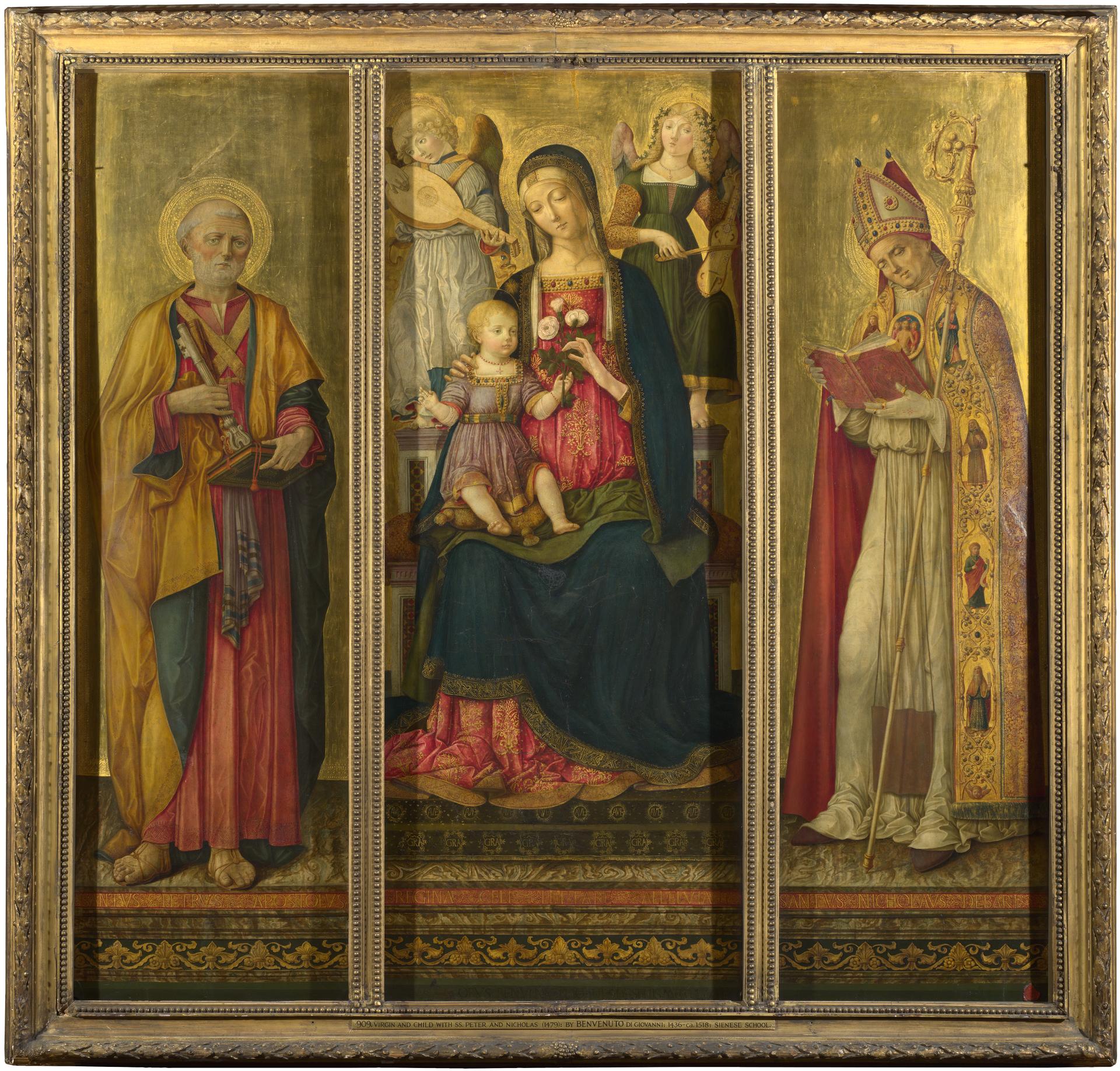 Altarpiece: The Virgin and Child with Saints