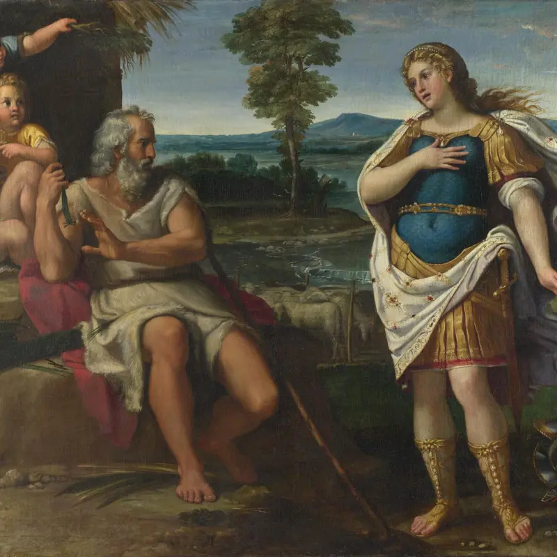 Erminia takes Refuge with the Shepherds