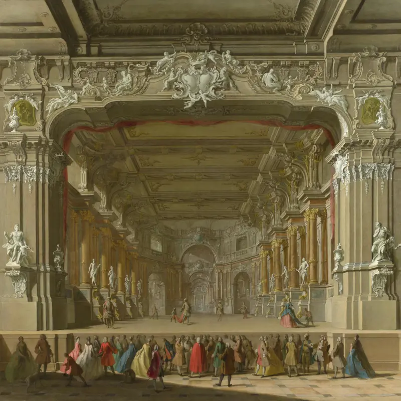The Interior of a Theatre