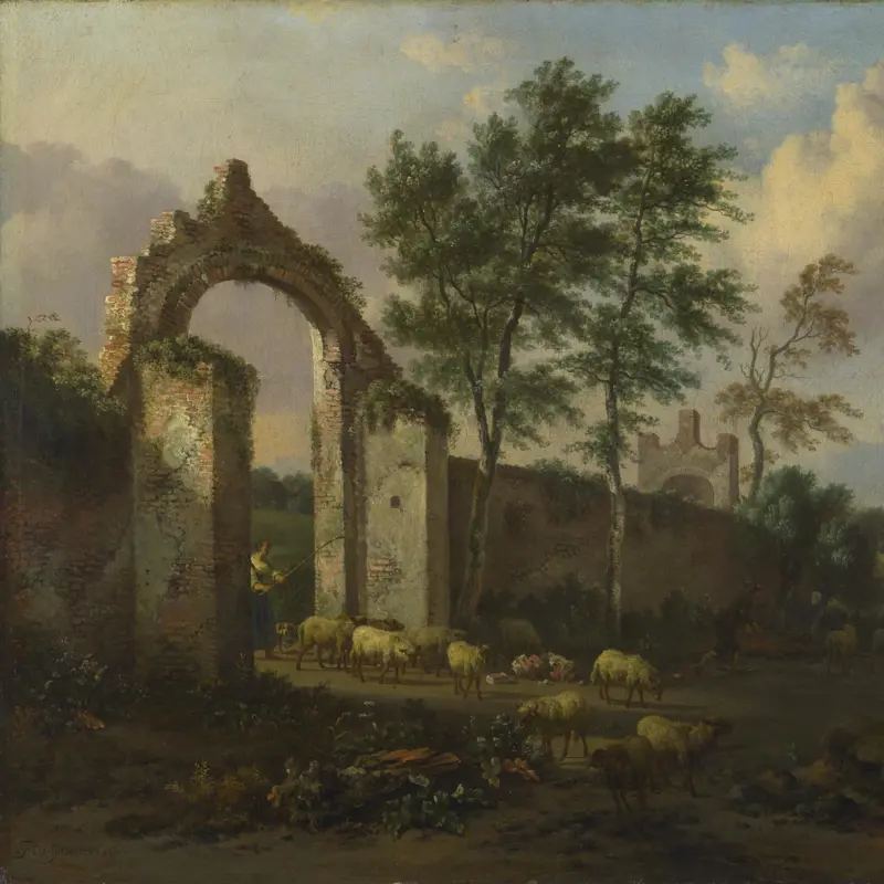 A Landscape with a Ruined Archway
