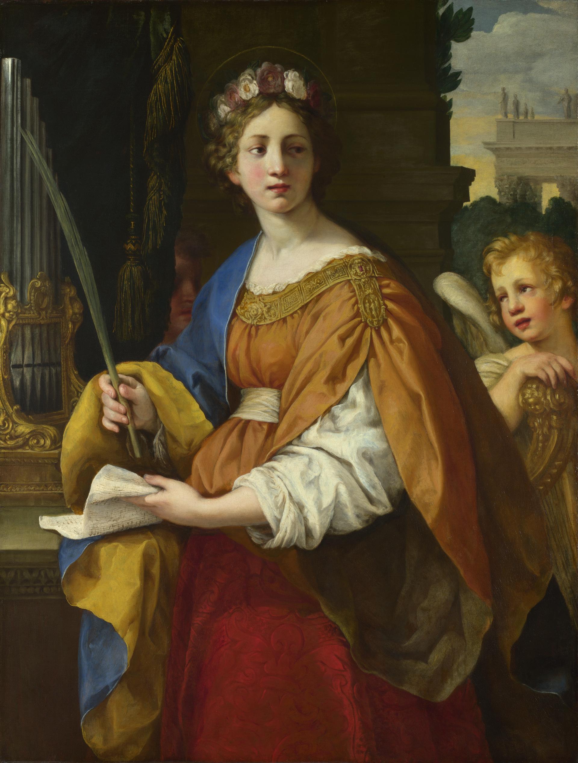 絵画 Festa della donna Maestà (Madonna and Child with Four Angels) by Master of