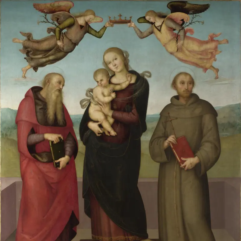 The Virgin and Child with Saints Jerome and Francis