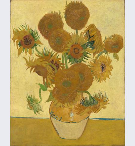 Vincent van Gogh, 'Sunflowers', 1888