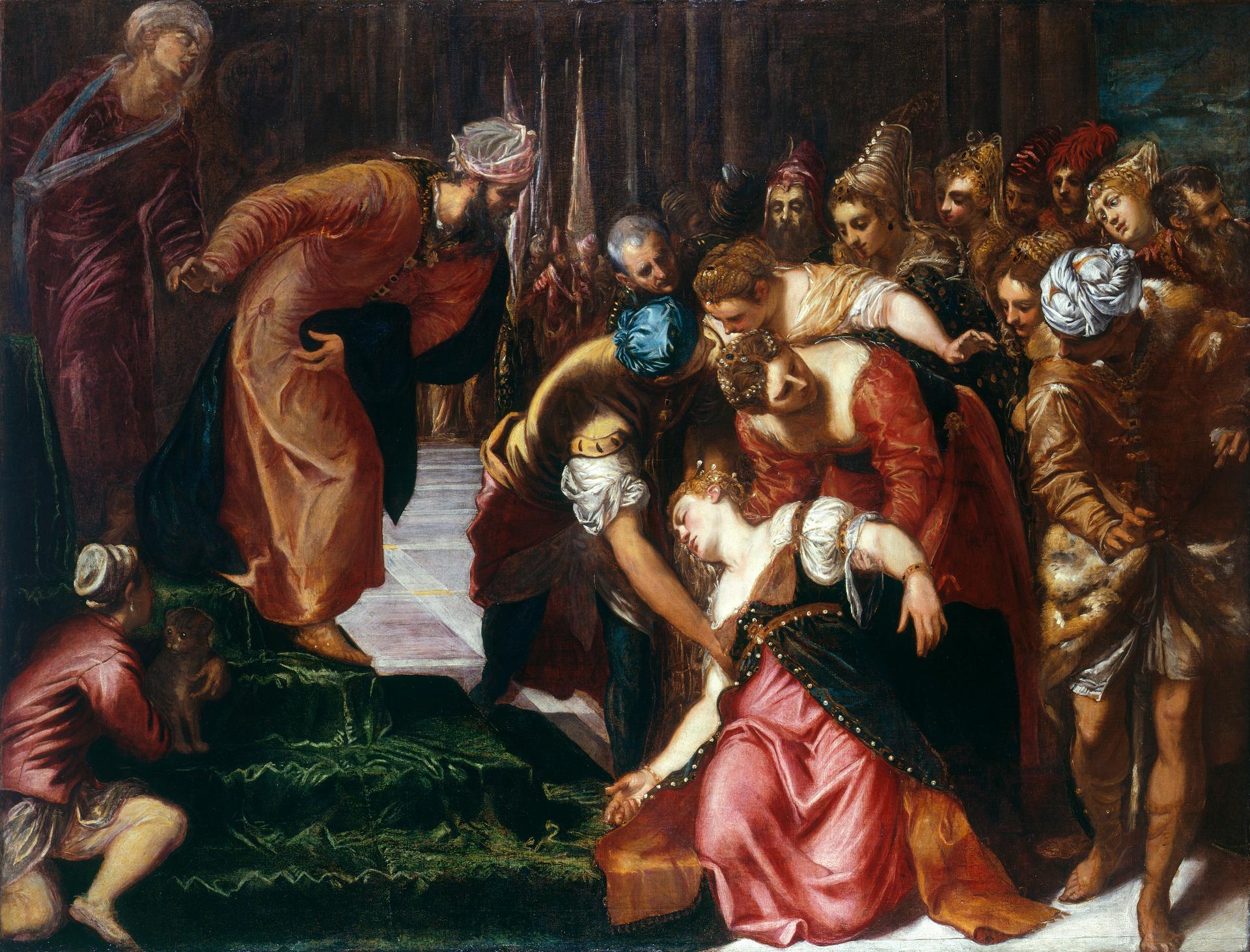 Esther before Ahasuerus