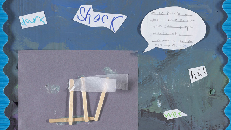 Artwork by New Delaval Primary School, Northumberland