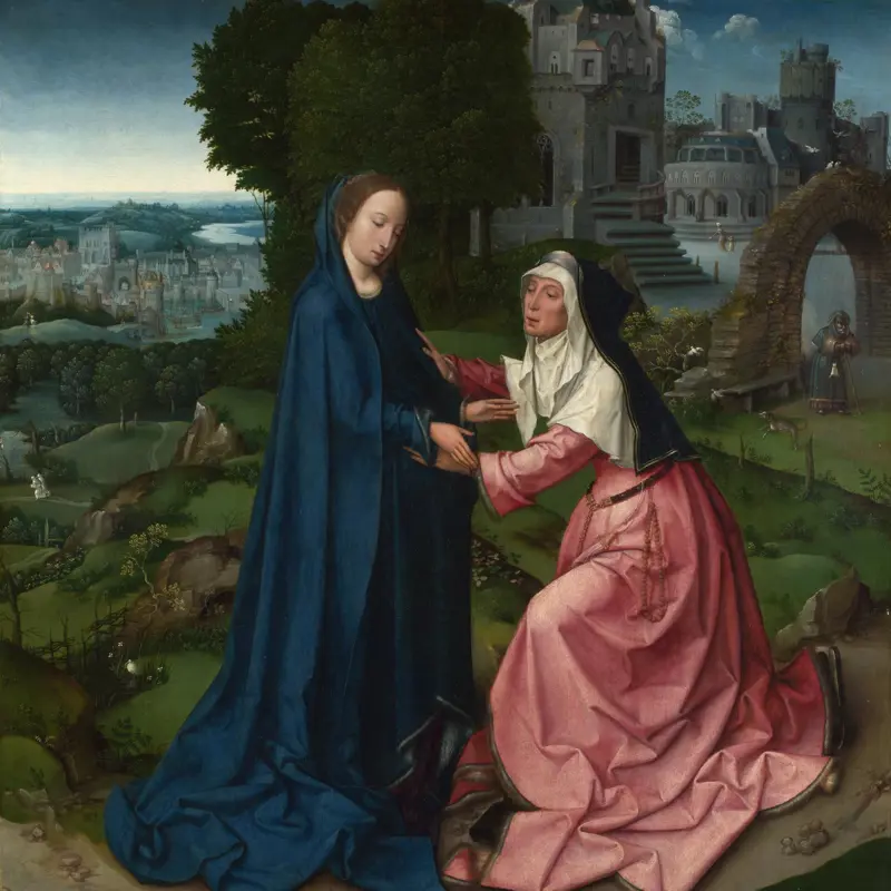The Visitation of the Virgin to Saint Elizabeth