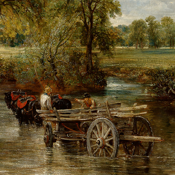 英国　 The Hay Wain プレート　コンスタブル ナショナルギャラリー John Constable | The Hay Wain | NG1207 | National Gallery