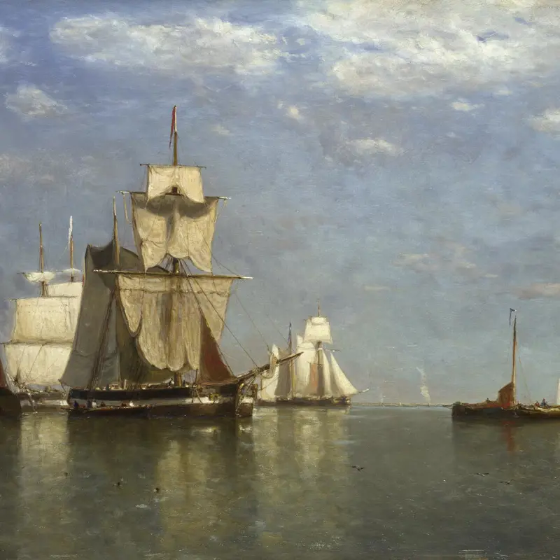 Ships lying off Flushing