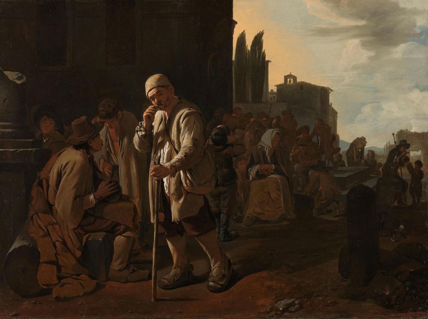 Feeding the Hungry by Michael Sweerts