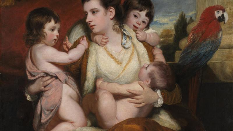Sir Joshua Reynolds, 'Lady Cockburn and her Three Eldest Sons', 1773