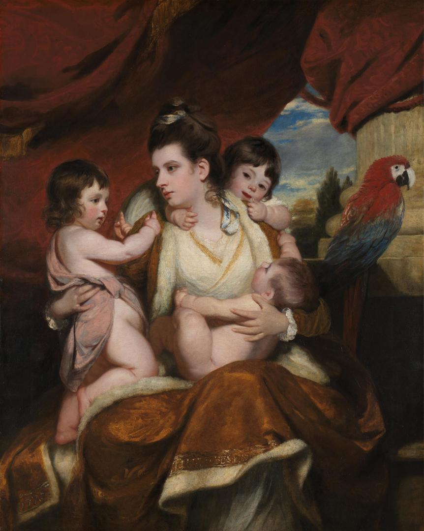Lady Cockburn and her Three Eldest Sons by Sir Joshua Reynolds