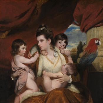 Lady Cockburn and her Three Eldest Sons