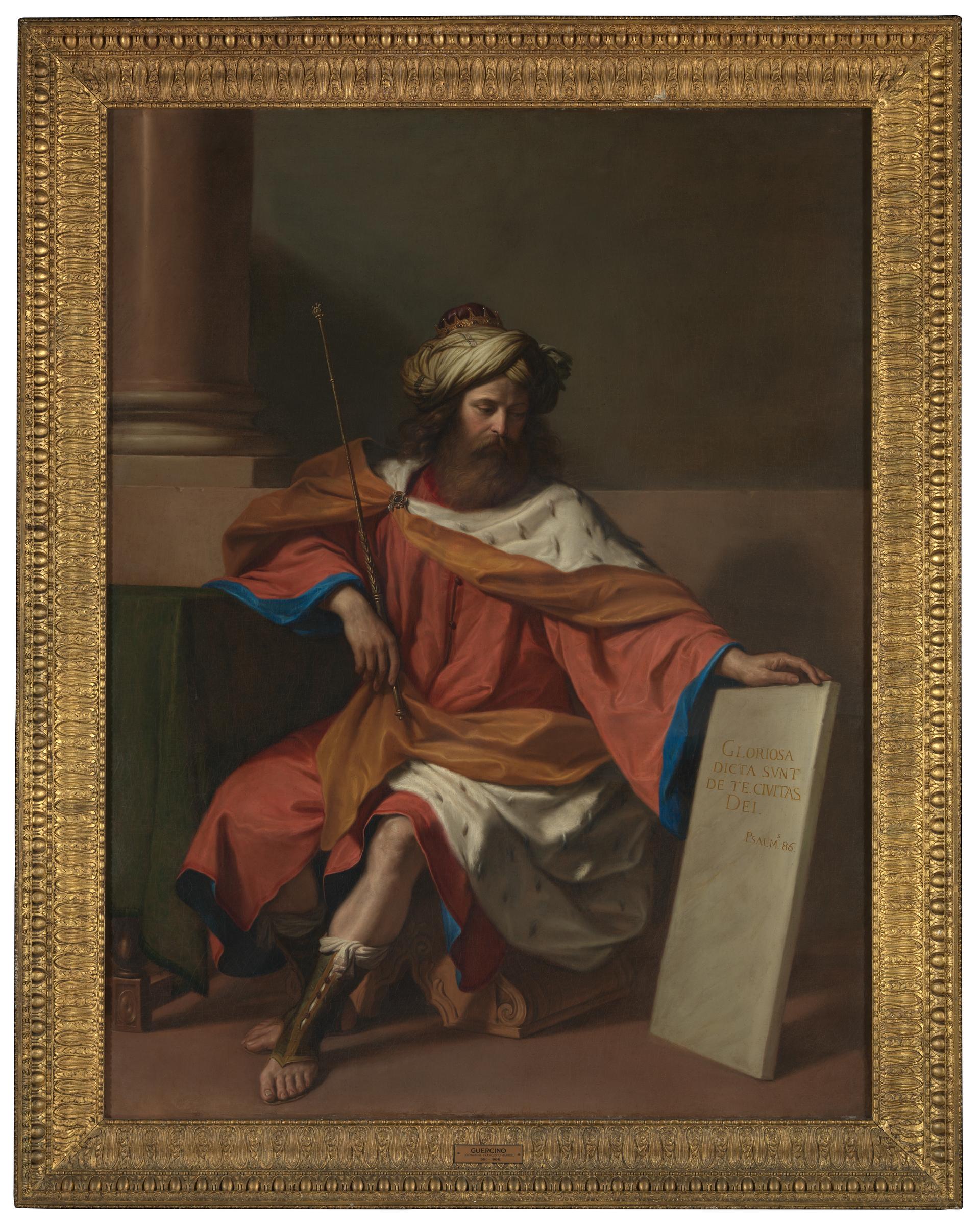 Guercino | The Dead Christ mourned by Two Angels | NG22