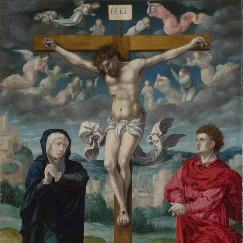 The Crucifixion: Central Panel