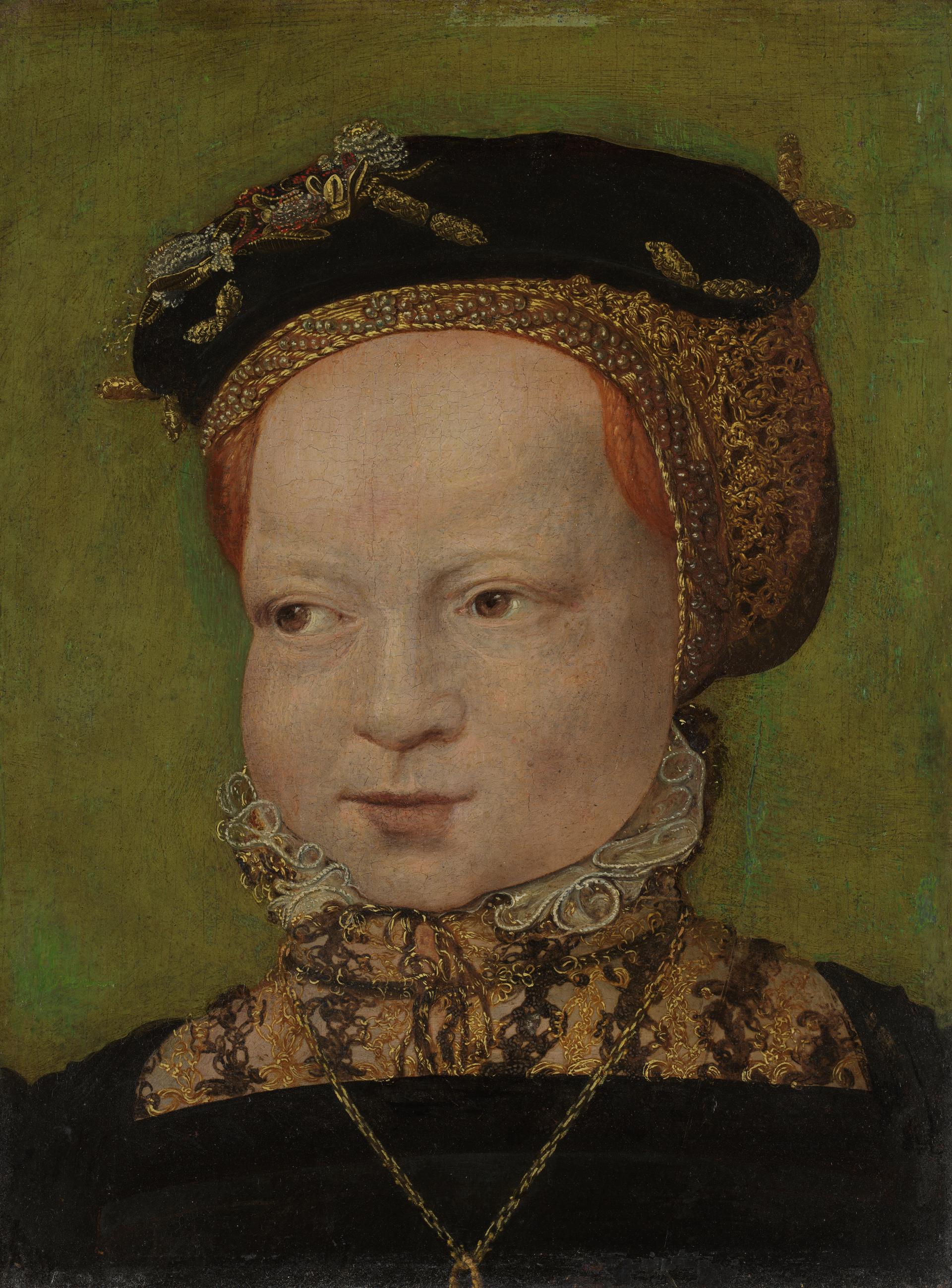 Portrait of a girl from the Habsburg family