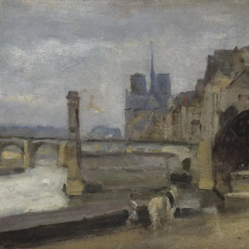 The Pont de la Tournelle, Paris