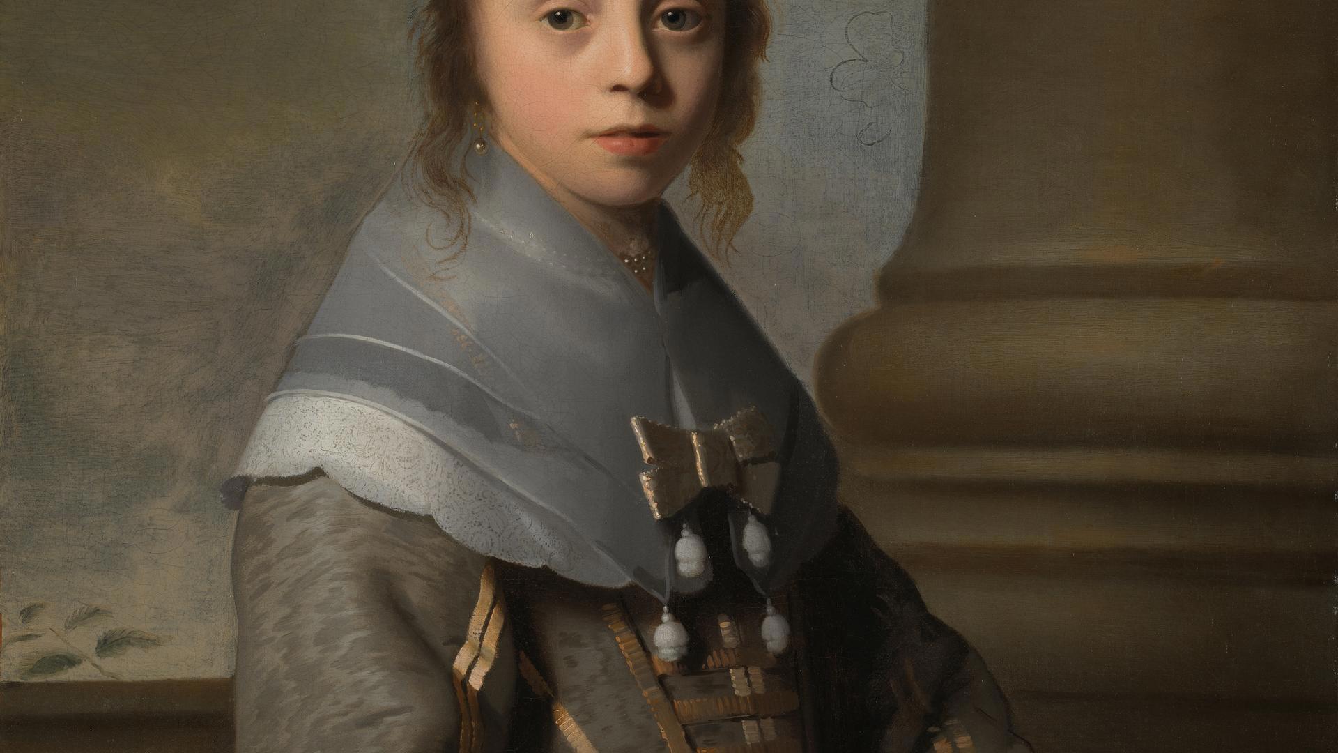 Portrait of a Girl by Isaack Luttichuys