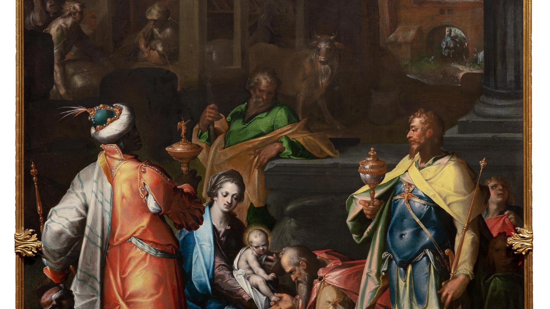The Adoration of the Kings by Bartholomaeus Spranger