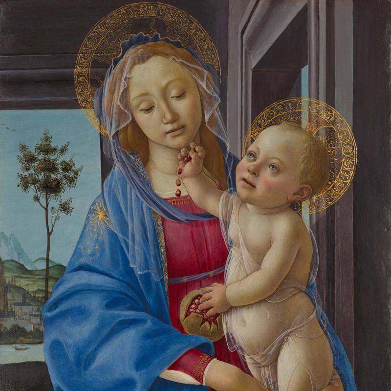 Making the golden haloes from Botticelli’s workshop sparkle