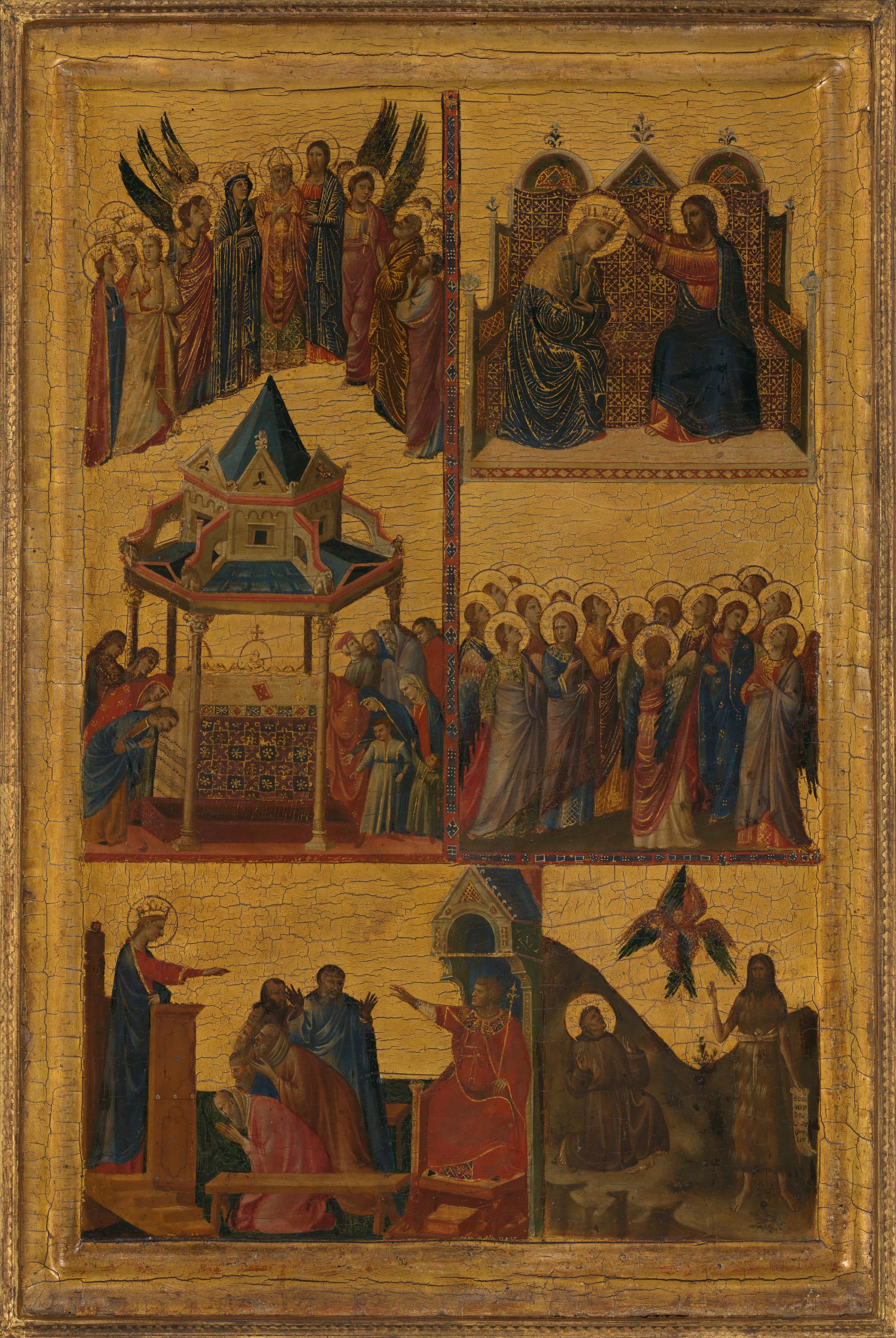 Scenes from the Lives of the Virgin and other Saints