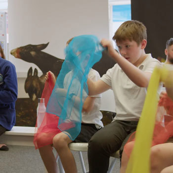 Sensory storytelling with Constable's 'Cornfield'