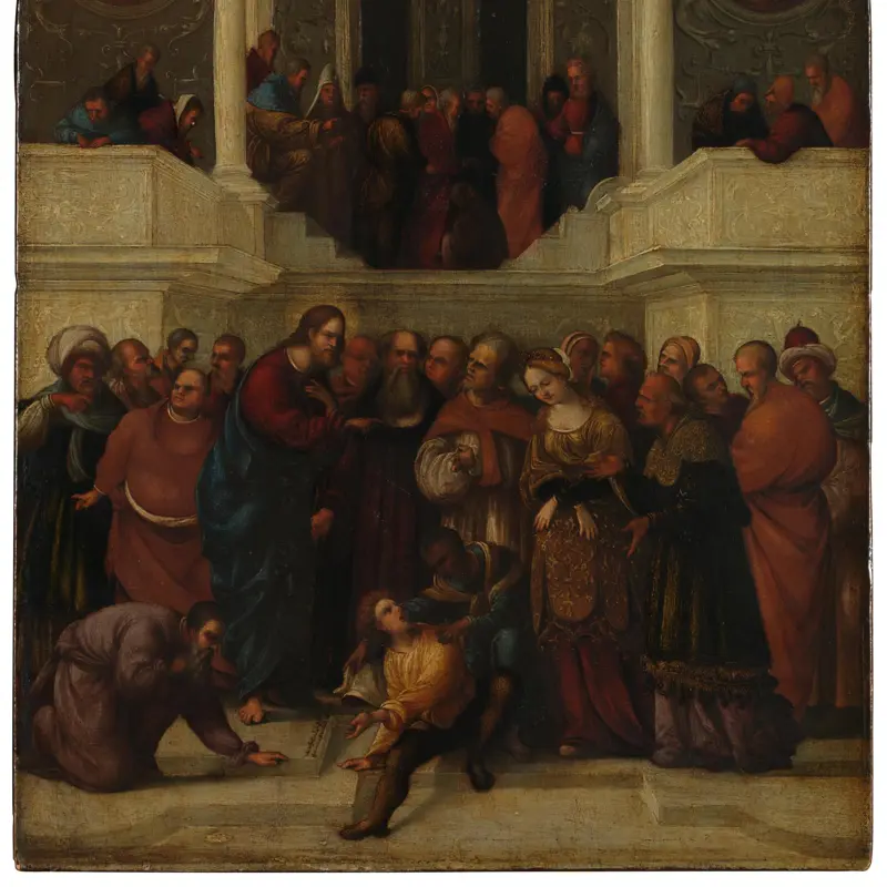 Christ and the Woman taken in Adultery