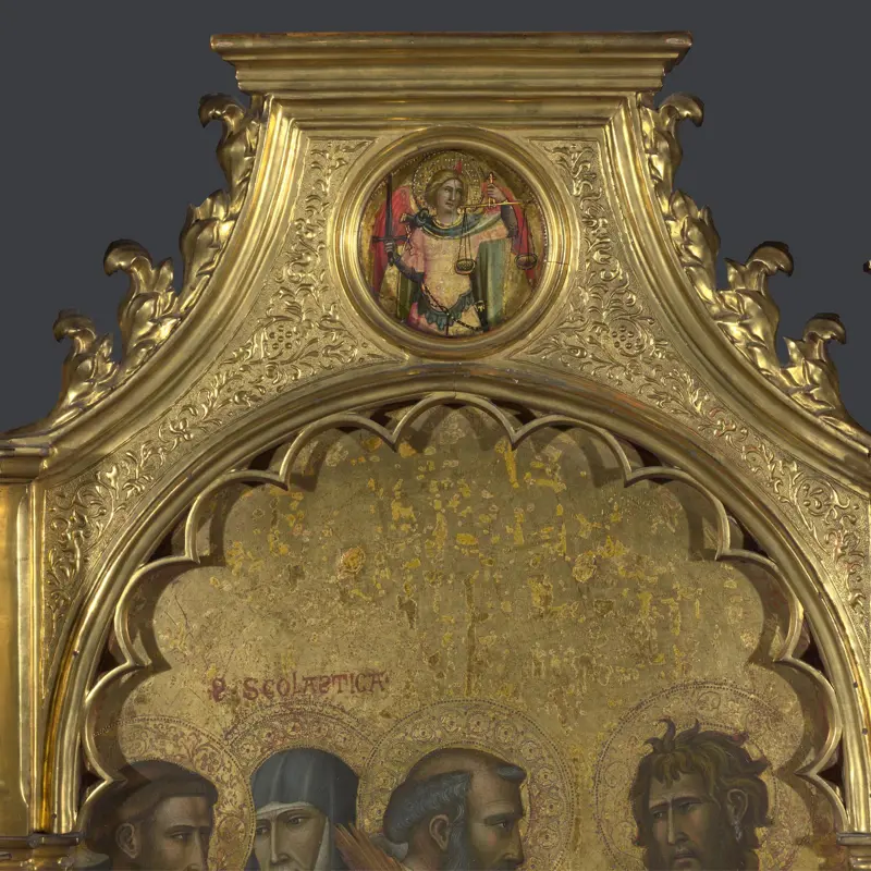 Saint Michael: Roundel above Left Panel