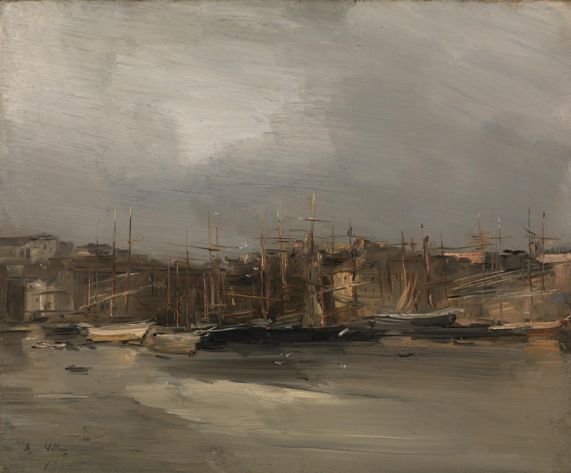 View of the Harbour at Marseilles