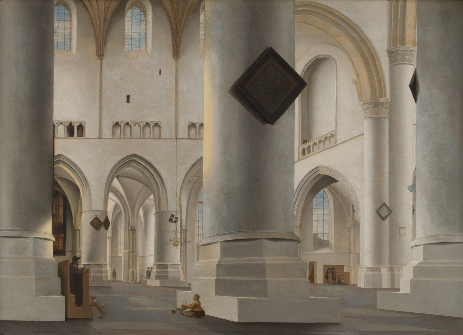 The Interior of the Grote Kerk at Haarlem