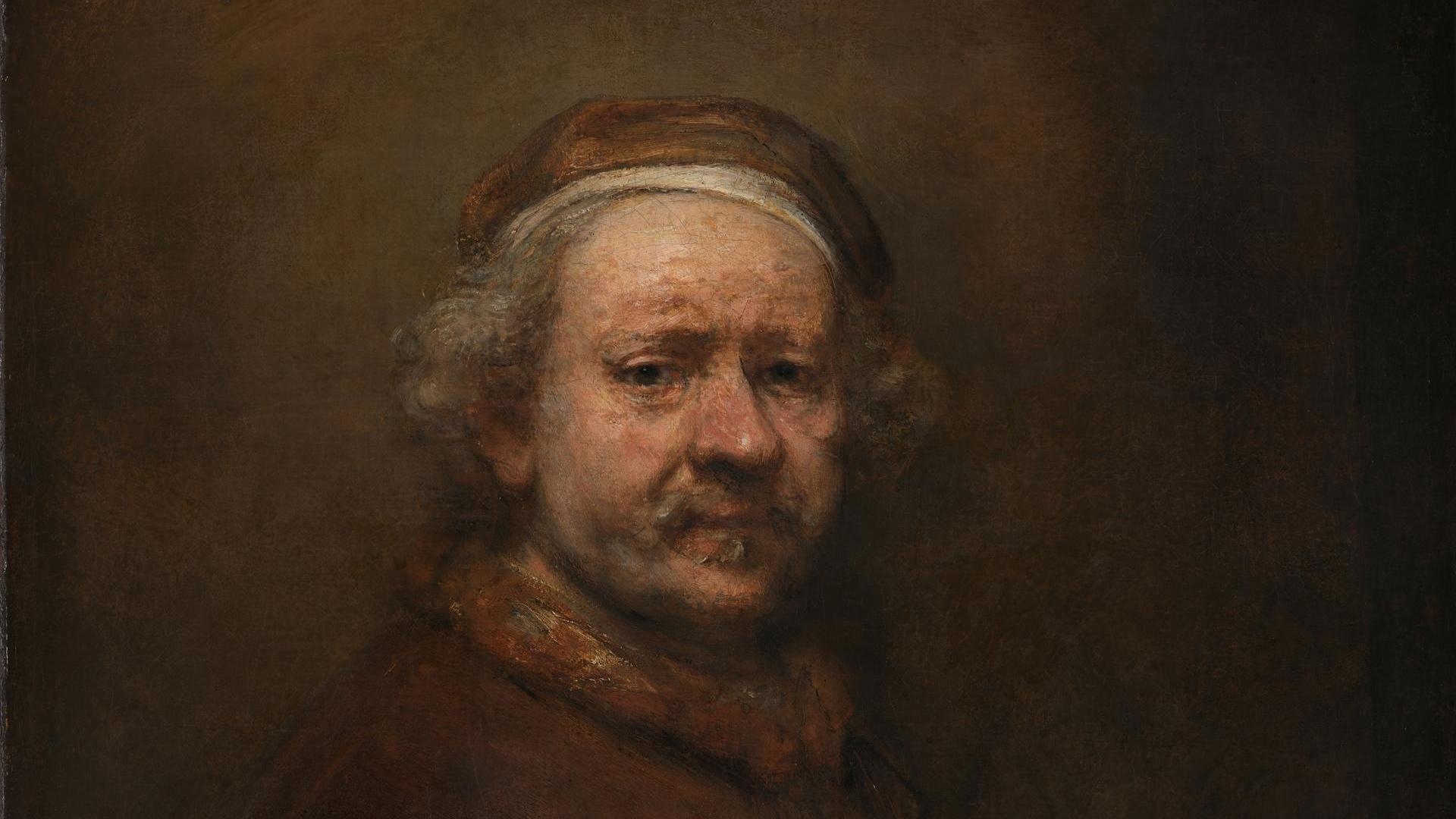 Rembrandt | Self Portrait at the Age of 63 | NG221 | National Gallery,  London