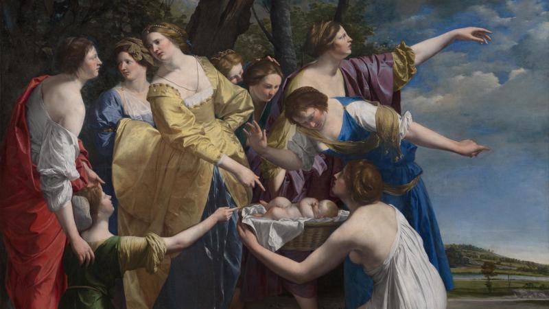 Orazio Gentileschi, 'The Finding of Moses', early 1630s