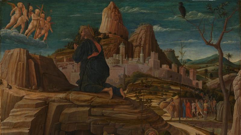 Andrea Mantegna, 'The Agony in the Garden', about 1455-6