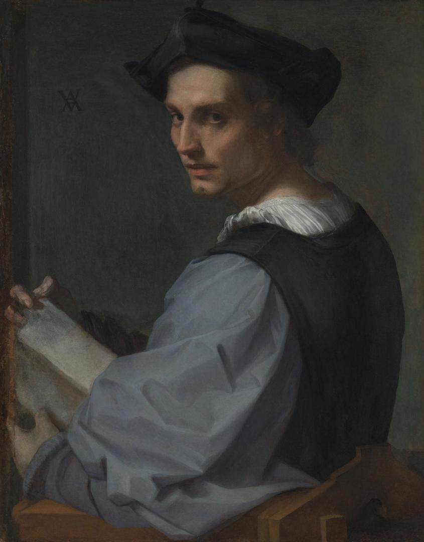 Portrait of a Young Man by Andrea del Sarto
